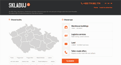 Desktop Screenshot of en.skladuj.cz