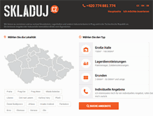 Tablet Screenshot of de.skladuj.cz